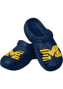 Michigan Wolverines Strapped Mens Flip Flops