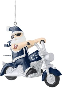 Penn State Nittany Lions Santa On Ornament Ornament - Blue
