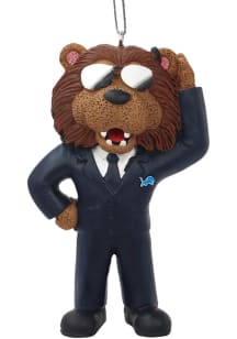 Detroit Lions Secret Service Ornament - Blue