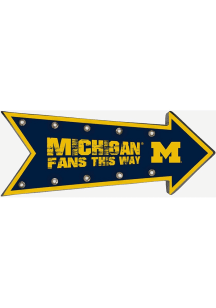 Michigan Wolverines Arrow Marquee Sign