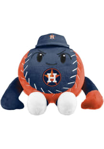 Houston Astros Forever Collectibles  10 Inch Basball Face Plush - Orange