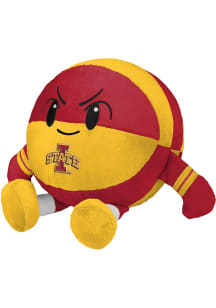 Iowa State Cyclones Forever Collectibles  10 Inch Basketball Face Plush - Cardinal
