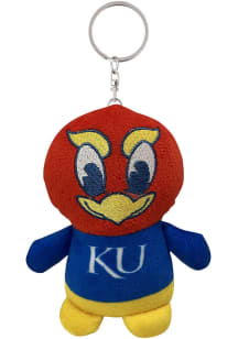 Kansas Jayhawks 4inch Teamie Beanie Keychain - Blue