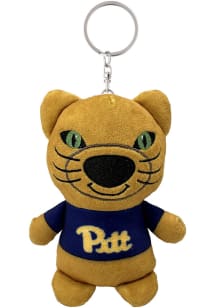 Pitt Panthers 4inch Teamie Beanie Keychain - Blue