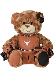 Texas Longhorns 10 Inch Teddy Bear Cheerleader Bear Plush