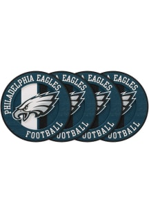 Philadelphia Eagles 4pk Die Cut Coaster - Green