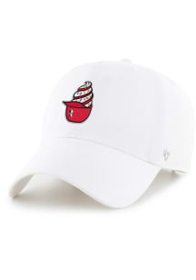 47 Indianapolis Indians Ice Cream Helmet Clean Up Adjustable Hat - White