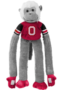 Ohio State Buckeyes Forever Collectibles  Jersey Monkey Plush - Red
