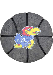 Kansas Jayhawks Ball Garden Rock - Blue