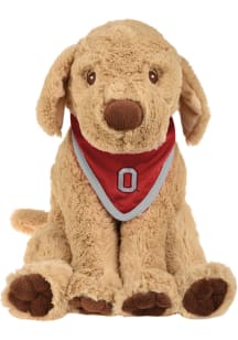 Ohio State Buckeyes Forever Collectibles  Bandana Puppy Plush - Red