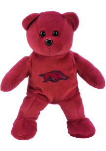 Arkansas Razorbacks Solid Bear Mascot Plush