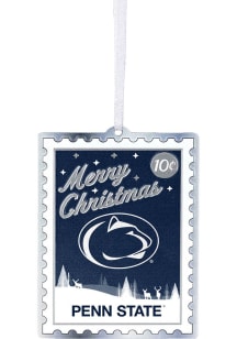 Penn State Nittany Lions Metal Stamp Ornament - White