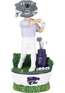 K-State Wildcats Golf Mascot Bobblehead