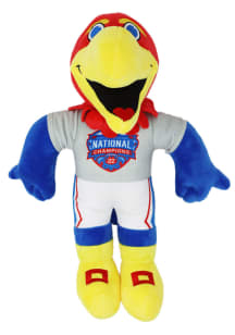 Kansas Jayhawks National Champs 14in Mascot Mascot Plush
