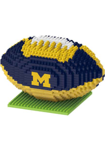 Michigan Wolverines 3D Mini BRXLZ Football Building Blocks