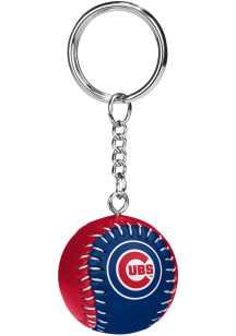 Chicago Cubs 2 Inch Ball Keychain - Blue