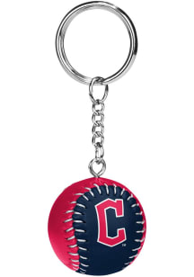 Cleveland Guardians 2 Inch Ball Keychain - Red