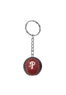 Philadelphia Phillies 2 Inch Ball Keychain - Red