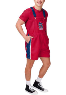Forever Collectibles St Louis Cardinals Mens Red Solid Big Logo Overalls