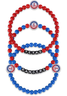 Texas Rangers Rangers 3 Pack Team Mens Bracelet