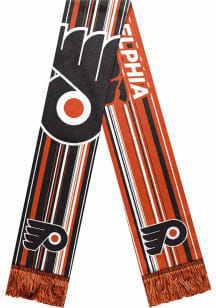 Forever Collectibles Philadelphia Flyers Hyperstripe Big Logo Mens Scarf