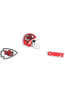 Kansas City Chiefs 3pk XL Clog Charms Shoelaces