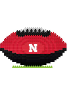 Nebraska Cornhuskers 3D BRXLZ Football Building Blocks