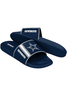 Dallas Cowboys Stripe Molded Mens Slides