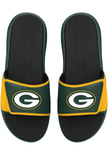 Green Bay Packers Dual Layer Sole Mens Slides
