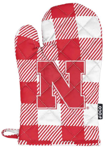 Nebraska Cornhuskers Buffalo Plaid BBQ Grill Mitt
