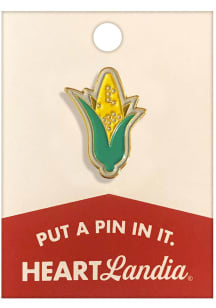 Corn Souvenir 1 inch in size Pin - Yellow