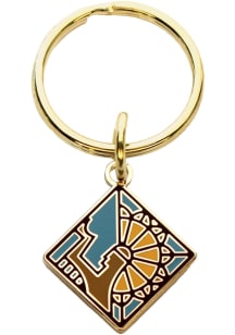 Wichita 1 inch diameter Keychain - Blue