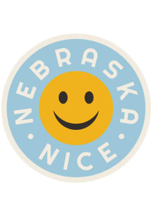 Nebraska 3 inch - 4 inch in Graphic Stickers - Blue