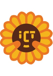 Wichita 3 inch - 4 inch in size Stickers - Yellow