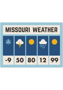 Missouri 3 inch - 4 inch in size Stickers - Blue
