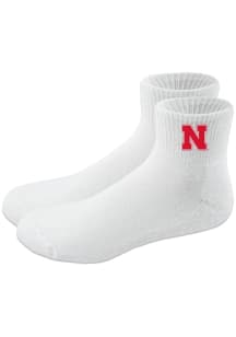 Nebraska Cornhuskers  Youth Quarter Socks
