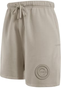 Pro Standard Chicago Cubs Mens Tan Neutral Shorts