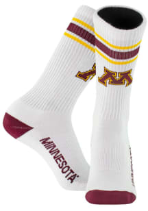 Minnesota Golden Gophers Throwback Mens Crew Socks