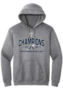 Summit Sportswear Akron Zips Mens Graphite MAC 2026 Men's Outdoor Track & Field Champions Long Sle..