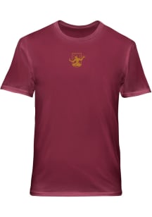 Detroit City FC Maroon Wordmark Short Sleeve Fashion T Shirt