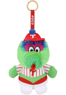 Philadelphia Phillies 6in Plush Teamie Beanie Backpack Clip Keychain - Green