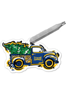 Drexel Dragons Truck Ornament - Navy Blue