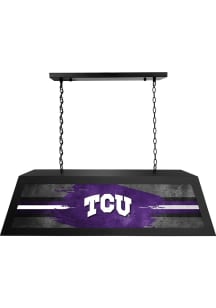 TCU Horned Frogs Long Black Billiard Lamp