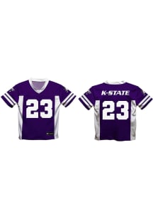 Vive La Fete K-State Wildcats Toddler Purple Wilson Football Jersey