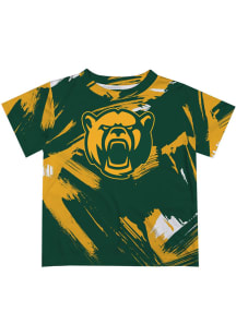 Vive La Fete Baylor Bears Youth Green Henry Paintball Short Sleeve T-Shirt