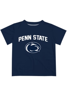 Vive La Fete Penn State Nittany Lions Youth Navy Blue Henry Arch Mascot Short Sleeve T-Shirt