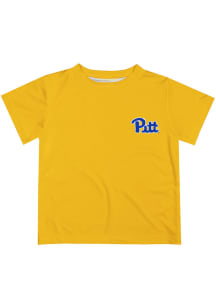 Vive La Fete Pitt Panthers Infant Impressions Short Sleeve T-Shirt Gold