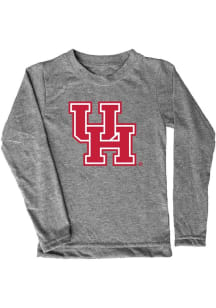 Vive La Fete Houston Cougars Toddler Grey Aaron Long Sleeve T-Shirt