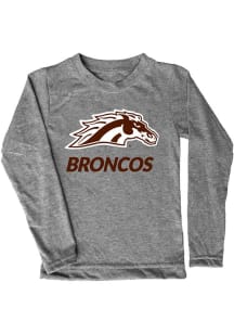 Vive La Fete Western Michigan Broncos Toddler Grey Aaron Long Sleeve T-Shirt
