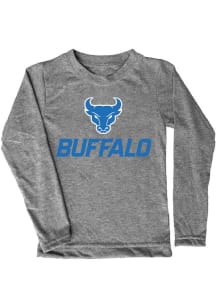 Vive La Fete Buffalo Bulls Toddler Grey Aaron Long Sleeve T-Shirt